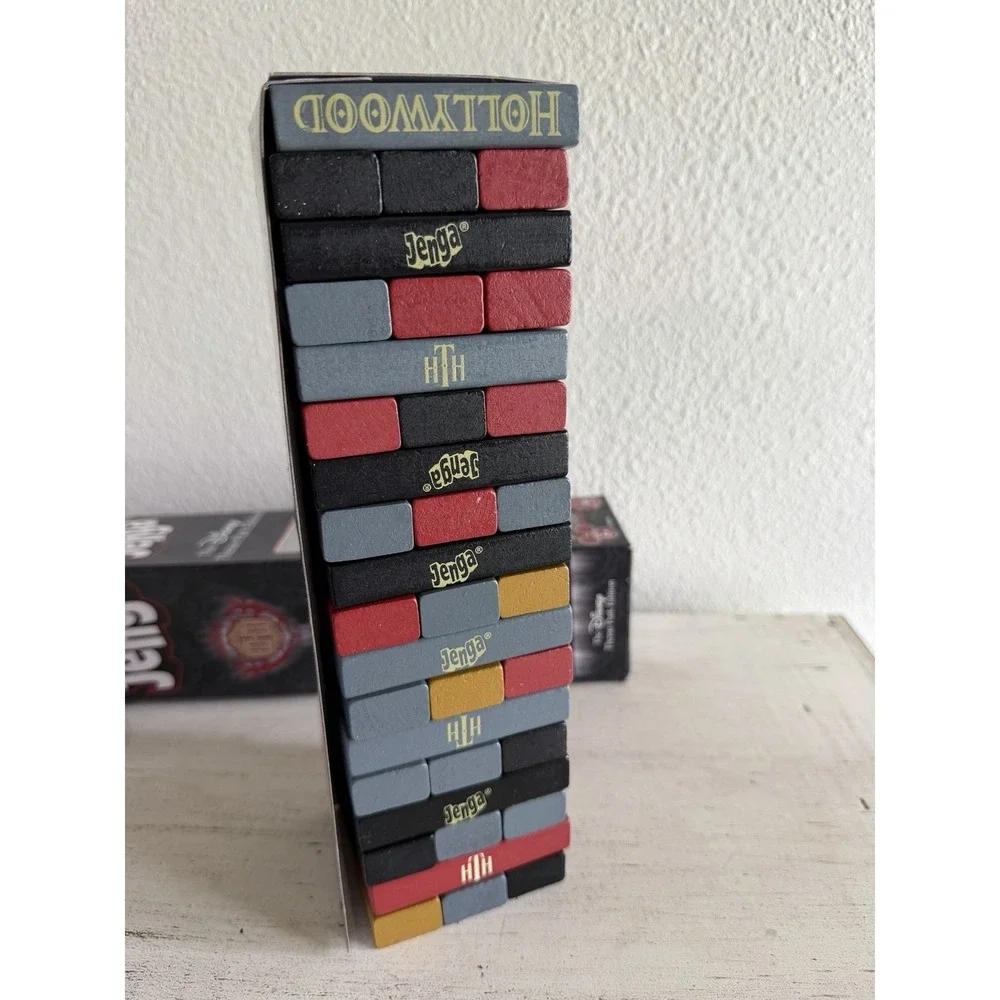 2014 Jenga Disney Theme Park Edition-The‎ Hollywood Tower Hotel-Hardwood Blocks